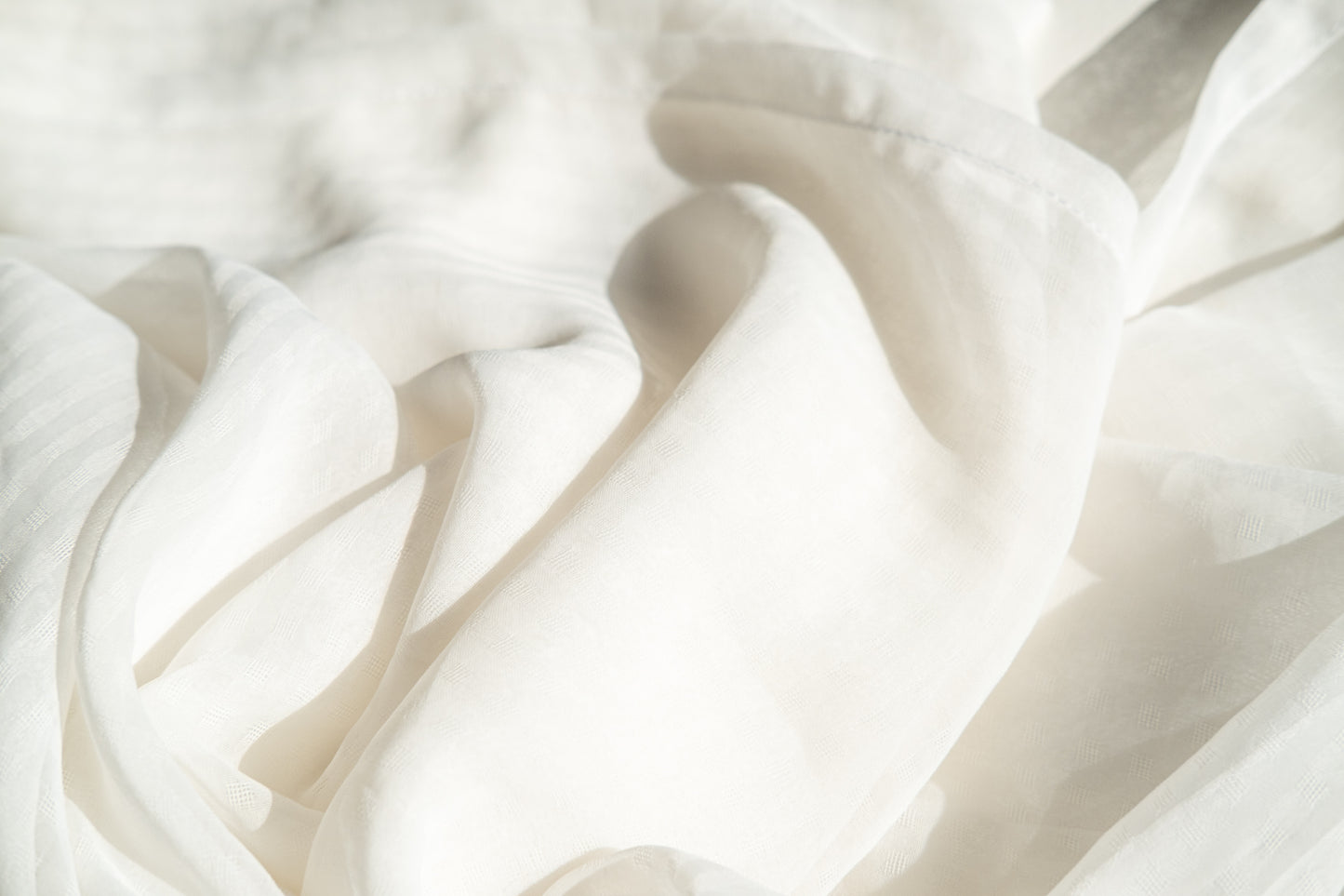 Sheer Chiffon Hooded Robe