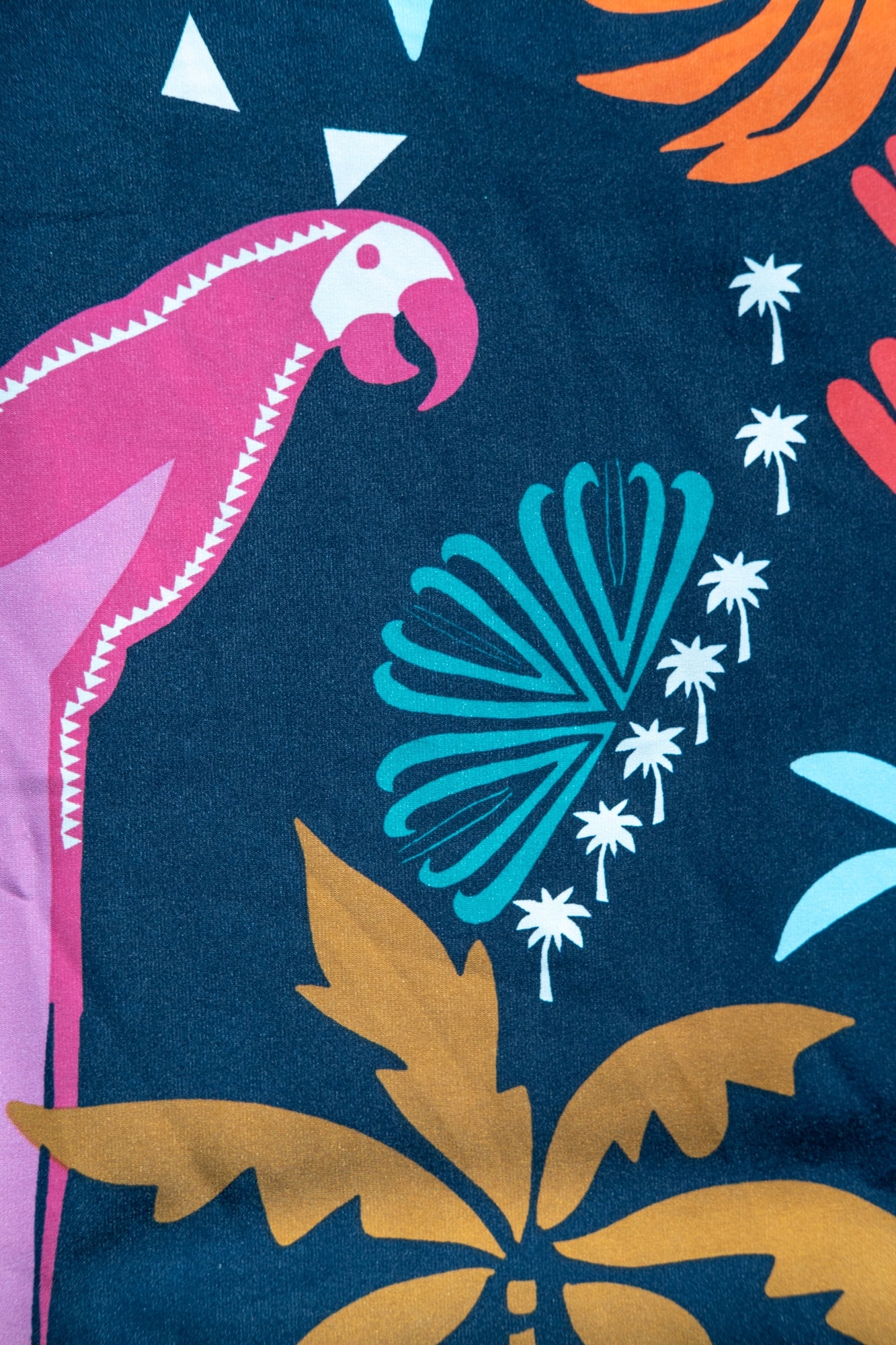 Lightweight Stretch Crepe Printed Robe & Lounge Pant Set