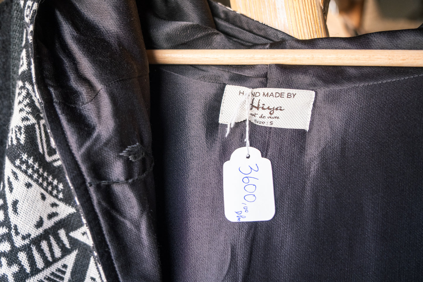 Unisex Hooded Artisan Overcoat