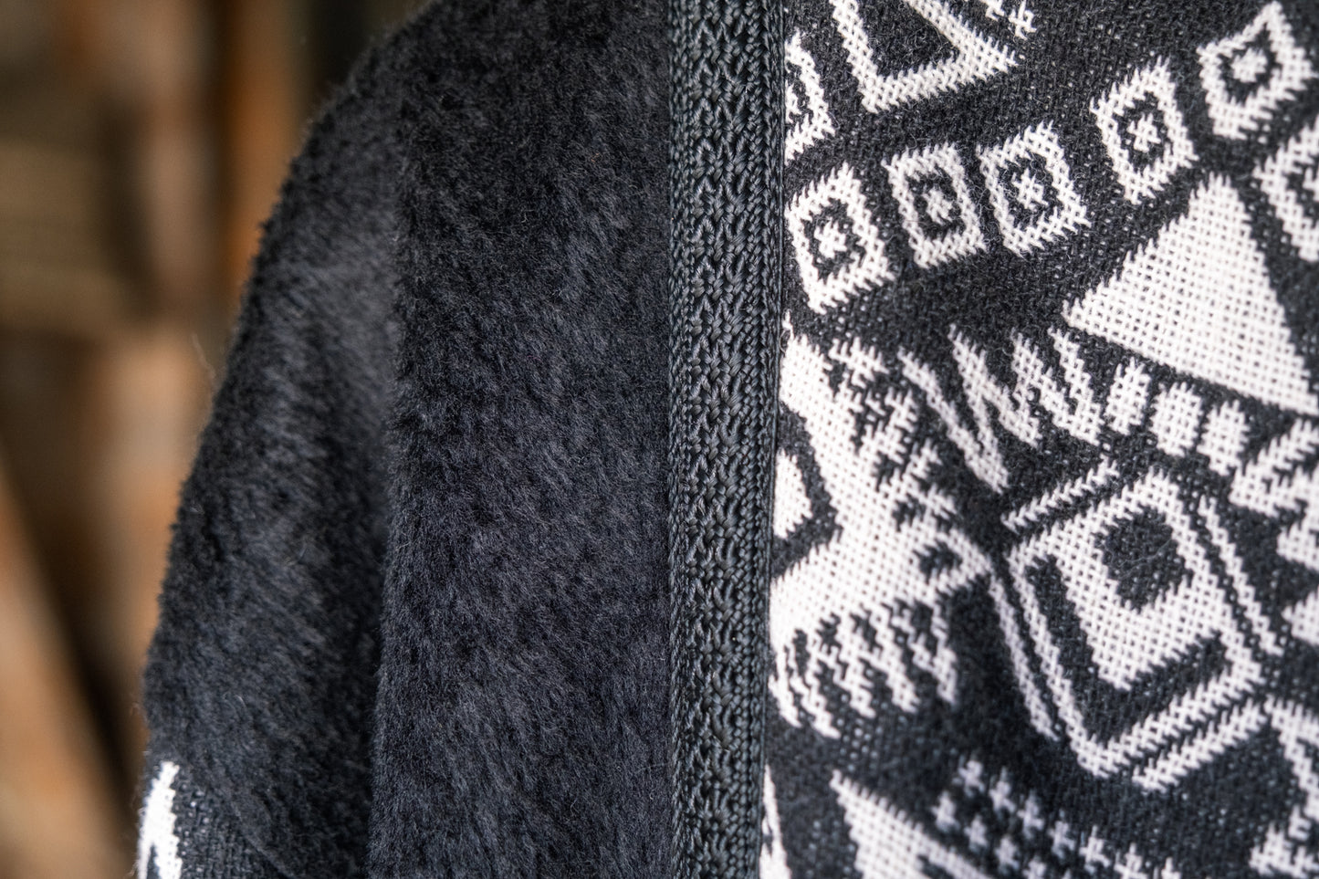 Unisex Hooded Artisan Overcoat