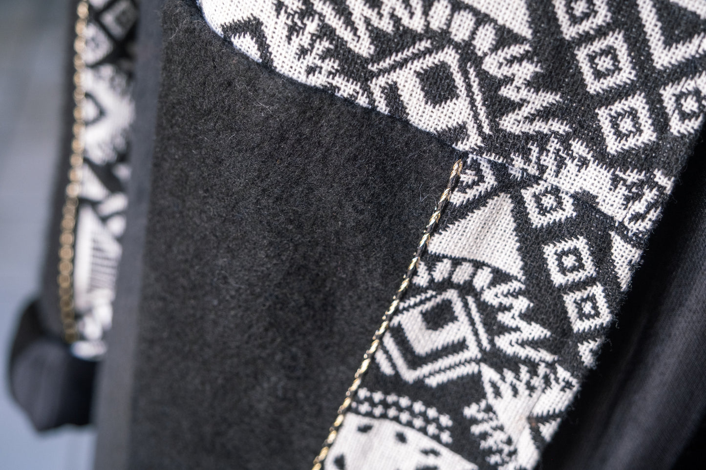 Unisex Hooded Artisan Overcoat