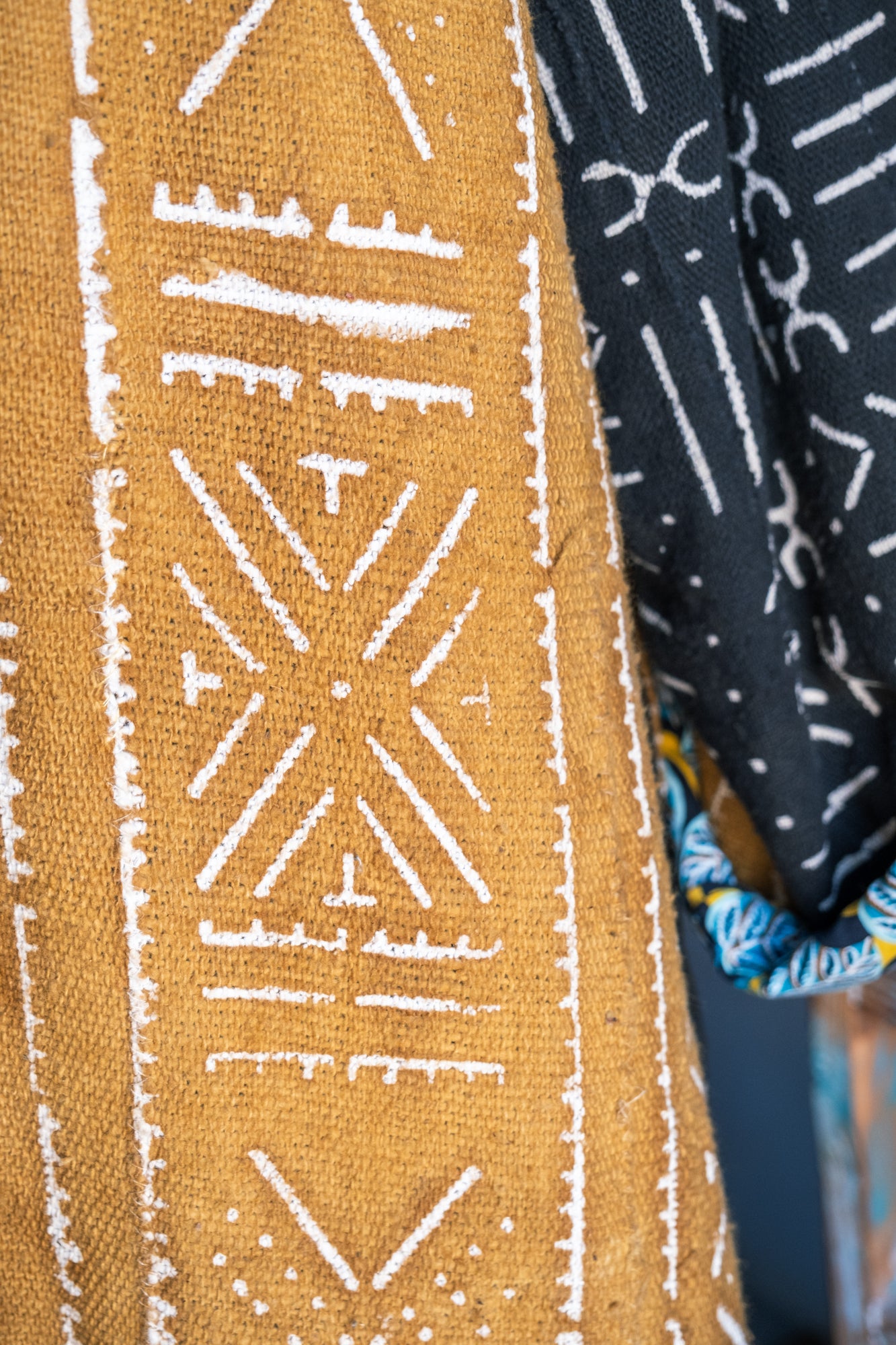 Unisex Artisan Mud cloth Designer Overcoat