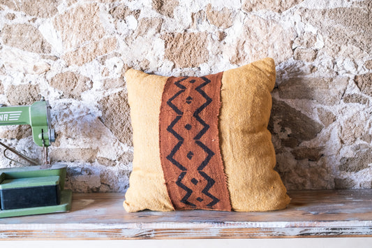 3 in 1 African Textile Throw Pillow Cover