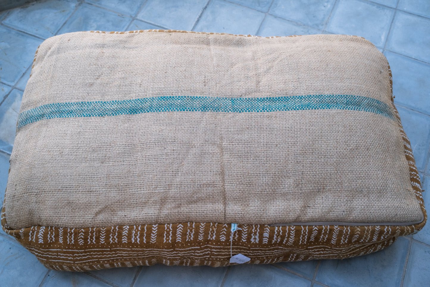 Up-cycled African Textile Floor Cushion