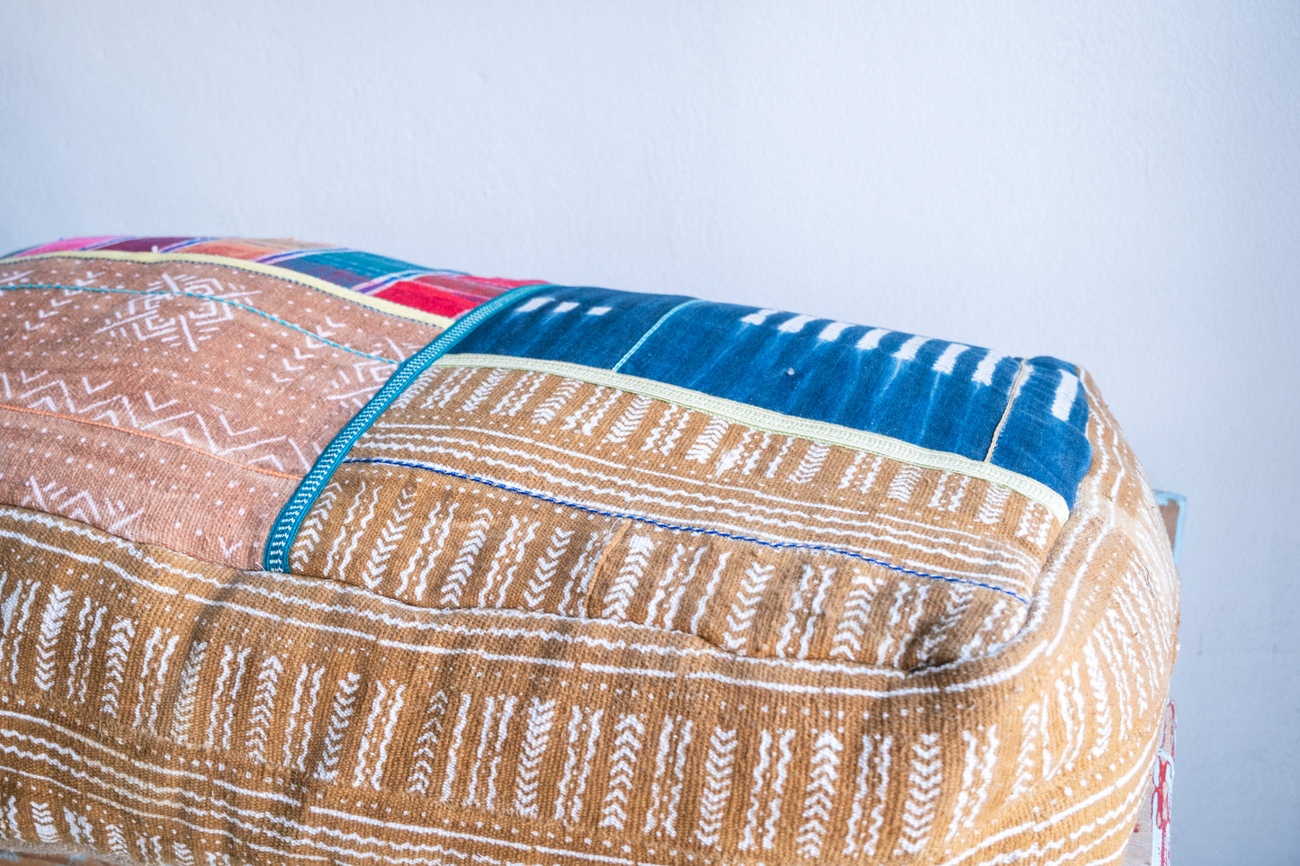 Up-cycled African Textile Floor Cushion