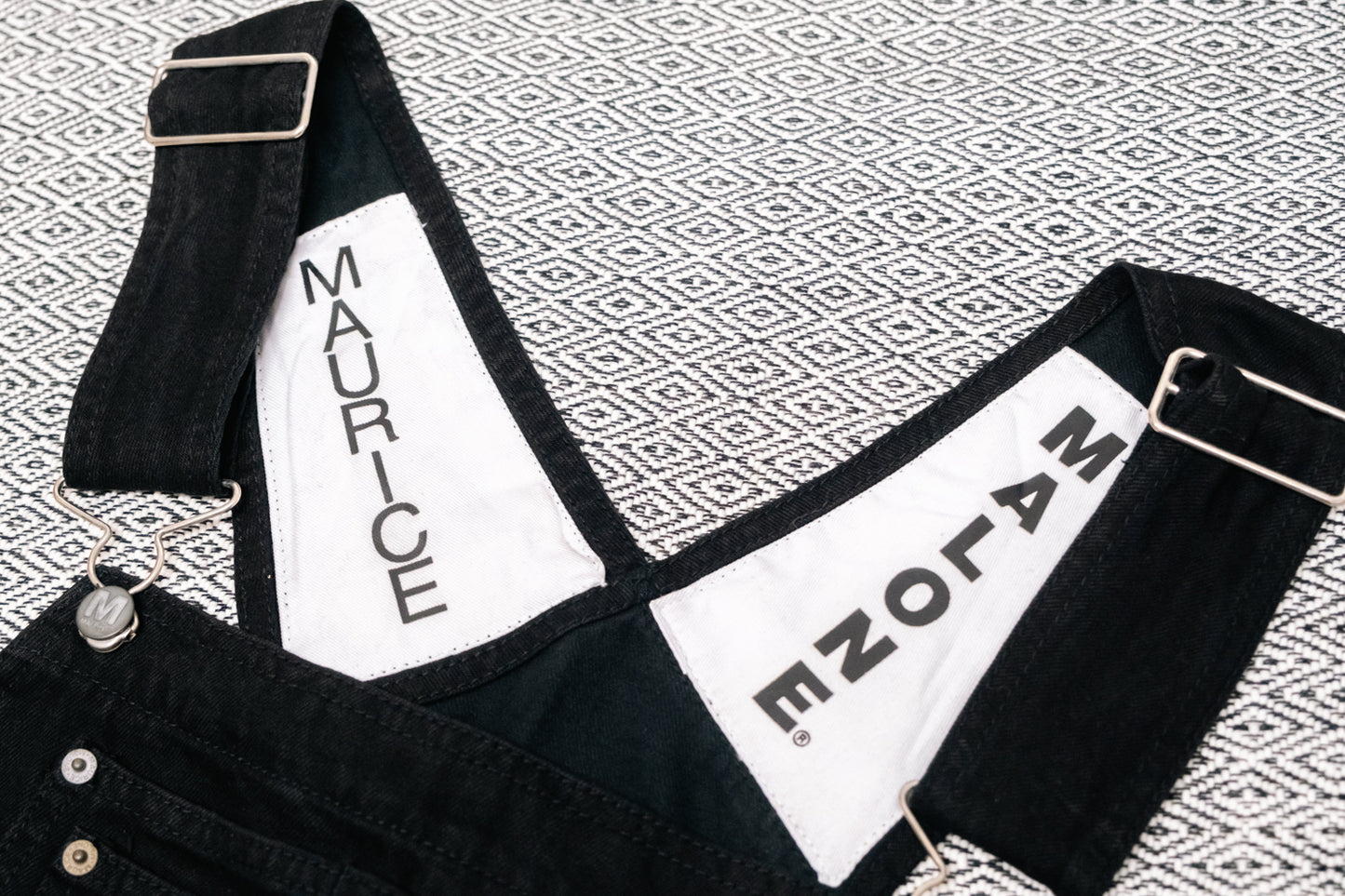 Unisex Oversized Up-Cycled Maurice Malone Overalls