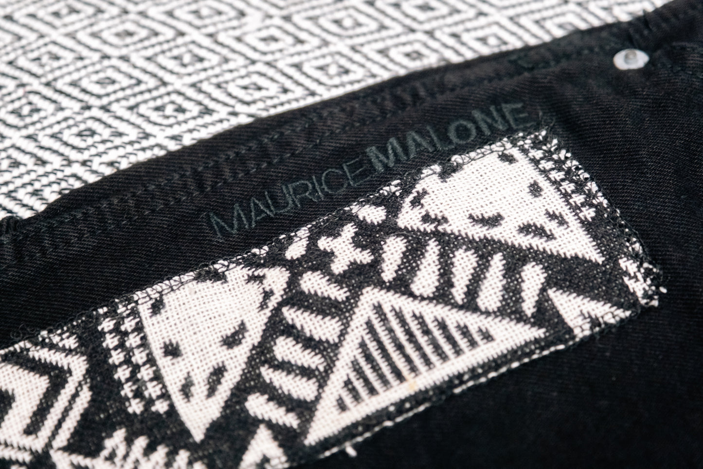 Unisex Oversized Up-Cycled Maurice Malone Overalls
