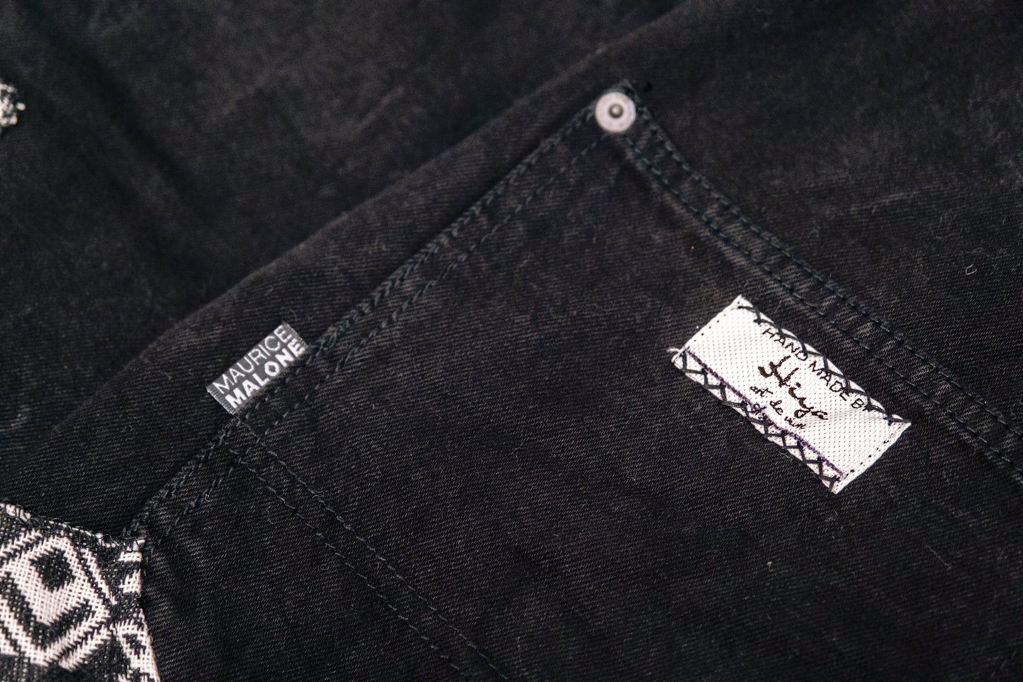 Unisex Oversized Up-Cycled Maurice Malone Overalls